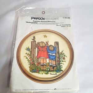 VTG Paragon Embroidery Kit Hummel Design 1976 " Birdwatching" NIP